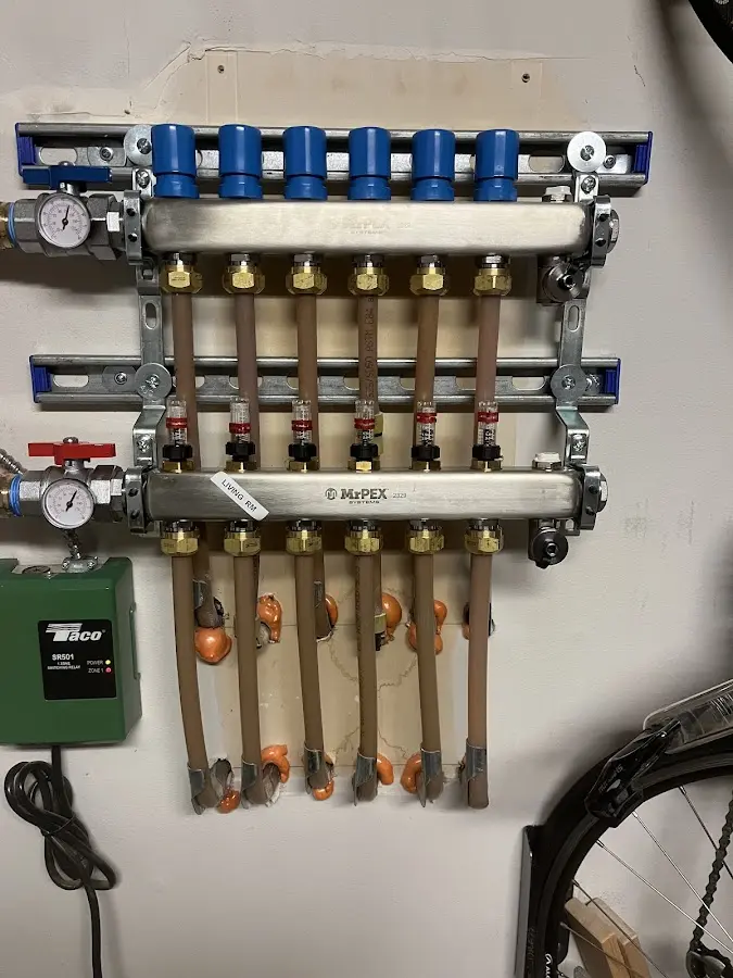 Plumber performing Leak Detection at a residential property in Chapel Hill